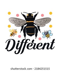 Bee T-Shirt Design And Perfect For Others svg