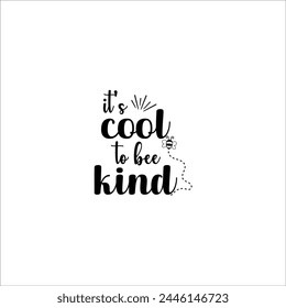 Bee typography design, Honeybee Cut file, Silhouette, EPS, Quote, Bee quote, Vector