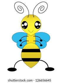 Bee vector.