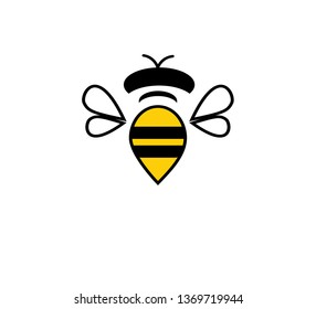 bee vector cartoon