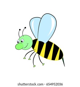 bee vector cartoon 