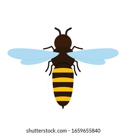 Vector de abejas. caricatura de abejas. diseño de caracteres. diseño del logo de la abeja.