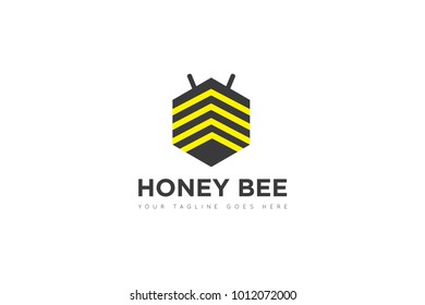 Bee Vector Bee Cartoon Bee Logo Stock Vector (Royalty Free) 1012072000 ...