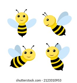 Bee vector clip art design