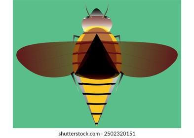 bee vector design 300 dpi