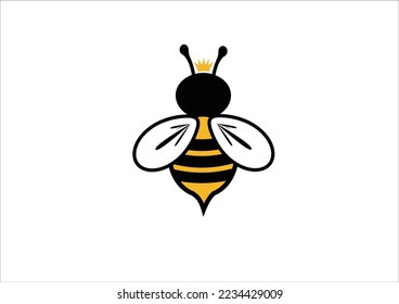 bee vector hand drawn design 