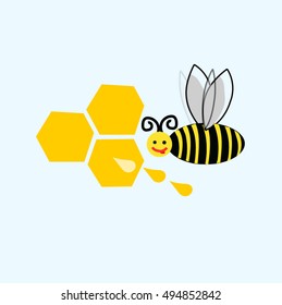 Bee Vector Illustration