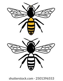 Bee Vector illustration Graphic Arts