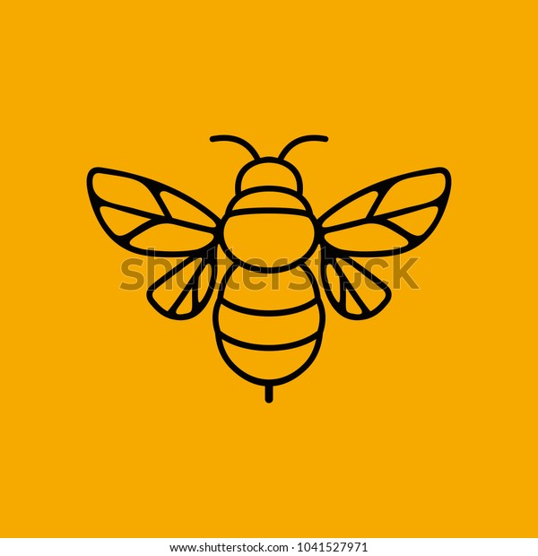 Bee Vector Illustration Logo Mascot Creative Stock Vector (Royalty Free ...