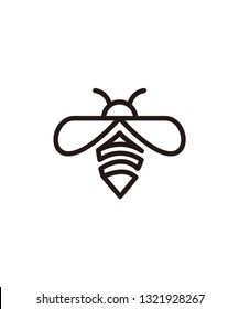 bee vector logo