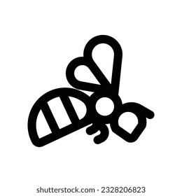 Bee Vector Logo Design Template