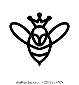 Bee Vector Logo Design Template