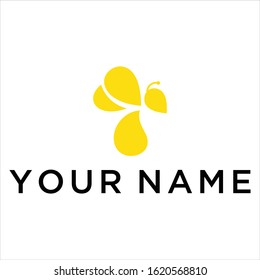 bee vector logo graphic modern abstract