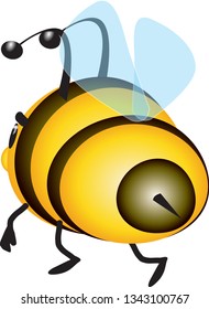 Bee vectorel character