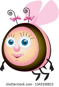 Bee vectorel character