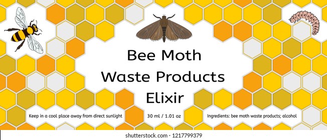 Bee, Wax Moth, Waxworm, Bee Comb