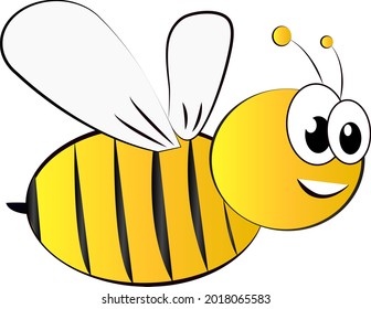 bee yellow little good eps