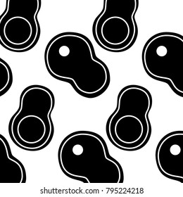beef avocado food pattern image 