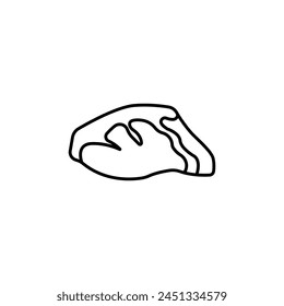 beef camel beef beef lamb. Eid al-Adha halal meat or meat slaughter production design icons for graphics, logo, website, social media, UI, mobile apps, EPS10