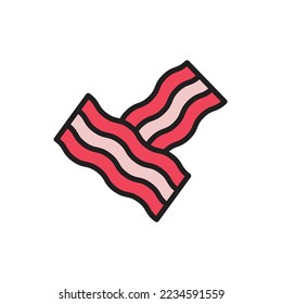 Beef Cutlet Icon Vector Illustration