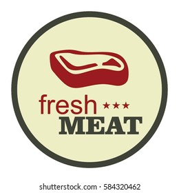 beef grill vector icon