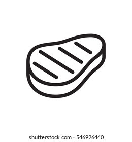 beef icon illustration isolated vector sign symbol
