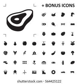 beef icon illustration isolated vector sign symbol