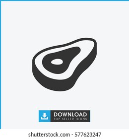 beef icon illustration isolated vector sign symbol