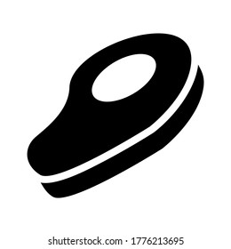 beef icon or logo isolated sign symbol vector illustration - high quality black style vector icons
