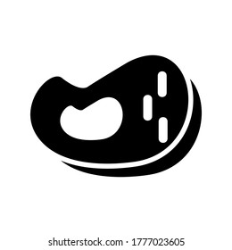 beef icon or logo isolated sign symbol vector illustration - high quality black style vector icons
