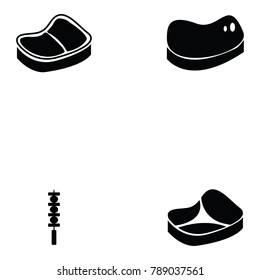beef icon set