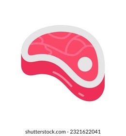 Beef icon in vector. Illustration