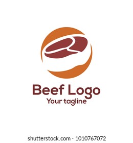 Beef Logo Design Vector