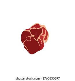 Beef Meat Cartoon Art Illustration

