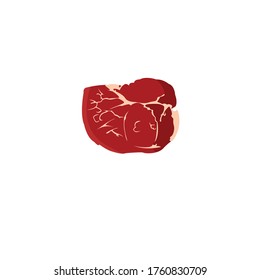 Beef Meat Cartoon Art Illustration
