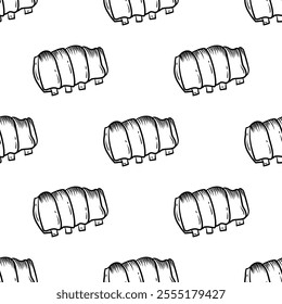 Beef Meat Pattern background. doodle steak pattern background. doodle meat pattern background.