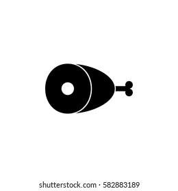 Beef Meat solid icon, food & drink elements, meat products sign, a filled pattern on a white background, eps 10.