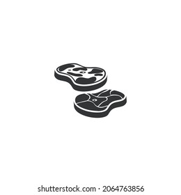 Icono de carne de ternera diseño vector ilustración