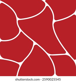 Beef or pork meat texture. Salmon, tuna or sushi structure. Fresh fillet macro view. Beef texture background flat with marble. Vector flat illustration.