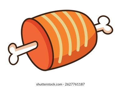 pernil de carne, carne, ilustração, clipart, para fundos, texturas