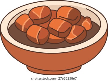 Beef Stew Bowl Traditional Eid Dish