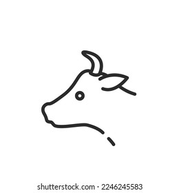 Beef stock base stroke icon