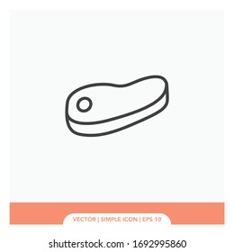 Beef symbol Icon Vector Illustration
