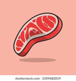 Beef Vector Artwork. Food and Beverage Illustration Theme.