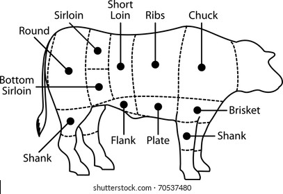Beef vector chart
