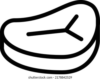 Rindfleisch Vektorgrafik auf transparentem Hintergrund.Premium-Qualität symmbols.Stroke Vektorsymbol für Konzept und Grafikdesign.
