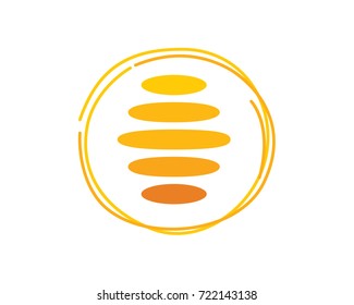 Beehive Abstract Symbol