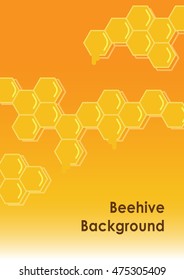 Beehive background cover