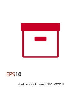 Beehive box vector icon for web and mobile