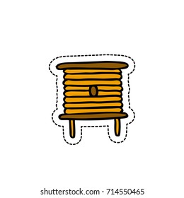 beehive doodle icon